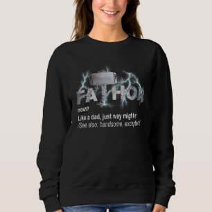 Fa Thor Like Dad Just Mightier Tshirts For Men And