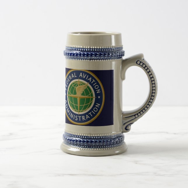 FAA federal aviation administration Beer Stein (Right)