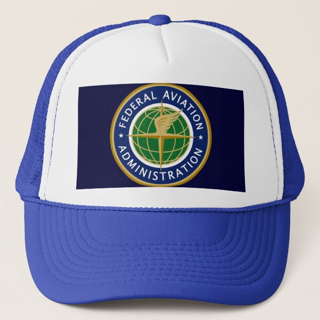 FAA federal aviation administration Trucker Hat (Front)