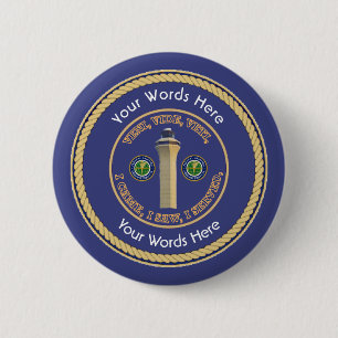 FAA VVV Universal Shield 6 Cm Round Badge