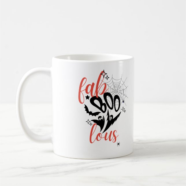 fab boo lous coffee mug (Left)