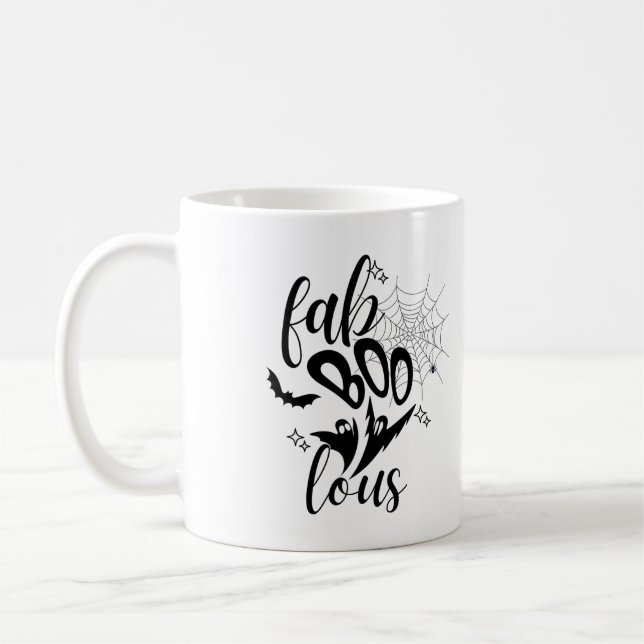 fab boo lous coffee mug (Left)