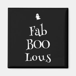 Fab Boo Lous Halloween Ghost Magnet