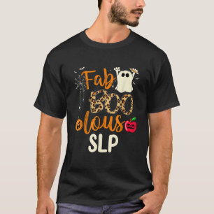Fab Boo Lous SLP Leopard Spooky Halloween Costume T-Shirt