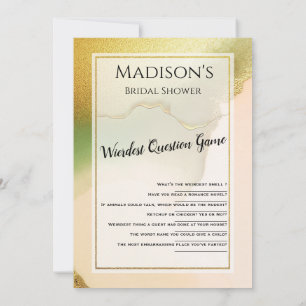 Fab Chartreuse 🤵 Bold & Stylish Budget Wedding Invitation