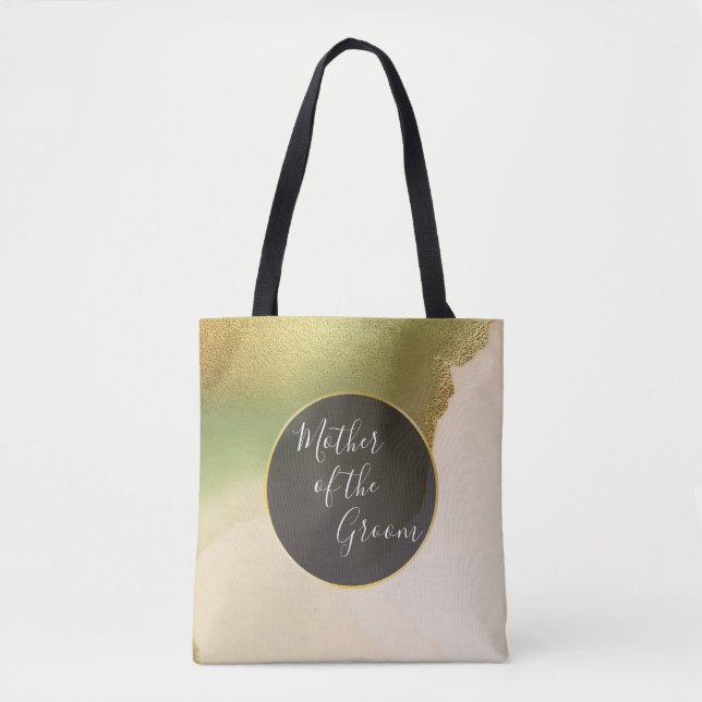 Fab Chartreuse 🤵 Bold & Stylish Budget Wedding Tote Bag (Front)