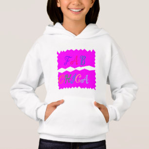 FAB CHICA LOGO girls design pink and coloured text
