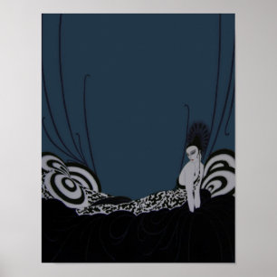 Fab Fashion Plate ~ Vintage French Deco Poster