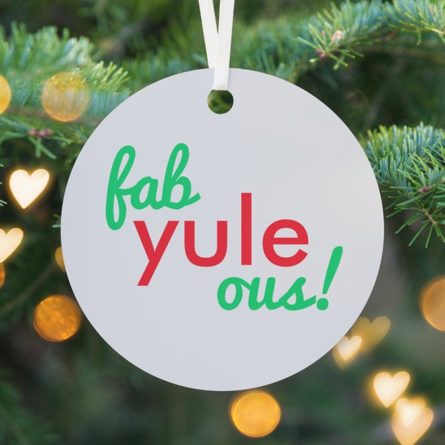 Fab Yule Ous | Fabulous Christmas Stylish Fun Fab Metal Tree Decoration (Creator Uploaded)