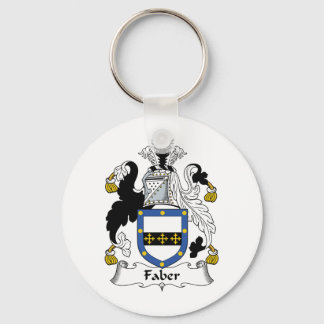 Faber Family Crest Key Ring
