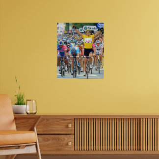 Fabian Cancellara Early Hero Stage 3 Tour de Franc Poster