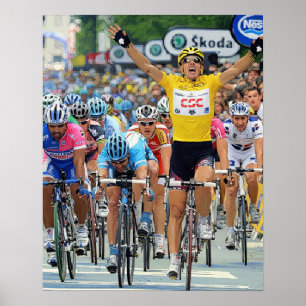 Fabian Cancellara Early Hero Stage 3 Tour de Franc Poster