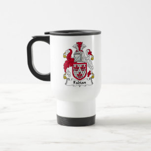 Fabian Family Crest Travel Mug