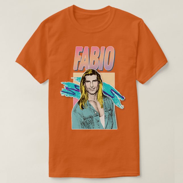 Fabio Aesthetic 90s Style Design T-Shirt (Design Front)