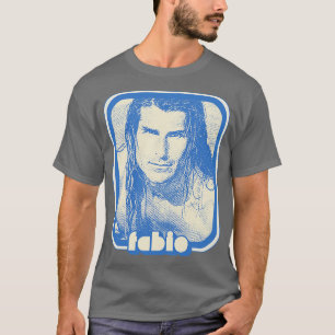Fabio Retro 90s Aesthetic Fan Design 1 T-Shirt