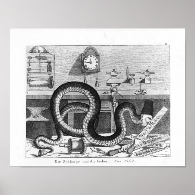 Fable of the Snake and the Files Poster (Front)