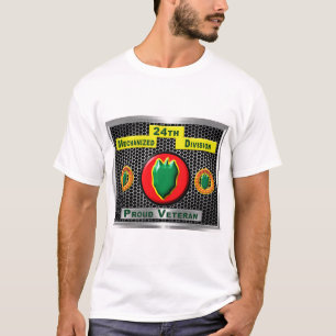 Fabled 24th Mechanised Infantry Division T-Shirt