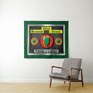 Fabled 24th Mechanised Infantry Division Tapestry