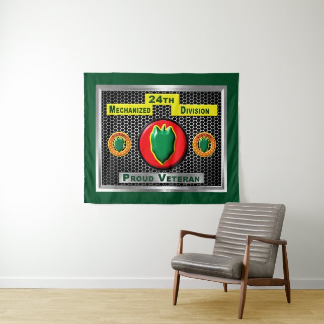 Fabled 24th Mechanised Infantry Division Tapestry (In Situ (Horizontal))