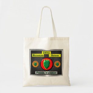 Fabled 24th Mechanised Infantry Division Tote Bag