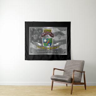 Fabled 75th Ranger Regiment Tapestry