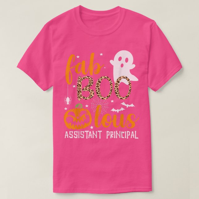 Faboolous Assistant Principal Halloween 2135 T-Shirt (Design Front)