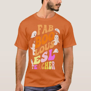 Faboolous ESL TEACHER Costume This Is My Spooky25 T-Shirt