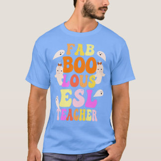 Faboolous ESL TEACHER Costume This Is My Spooky 24 T-Shirt