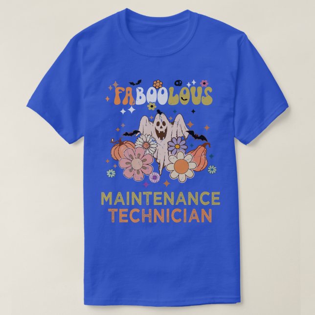 FABOOLOUS Maintenance Technician Costume This Is M T-Shirt (Design Front)