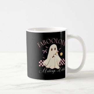 Faboolous Makeup Artist Cosmetologist Cute Ghost H Coffee Mug