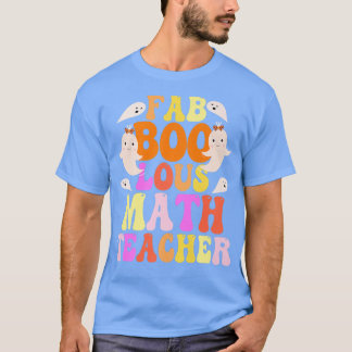 Faboolous MATH TEACHER Costume This Is My Spooky 3 T-Shirt