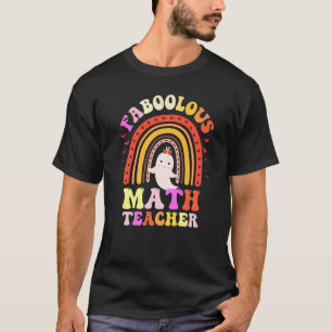 Faboolous MATH TEACHER Costume This Is My Spooky T-Shirt