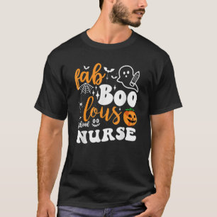 FaBOOlous School Nurse funny Halloween T-Shirt