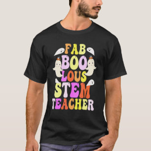 Faboolous STEM TEACHER Costume This Is My Spooky 5 T-Shirt