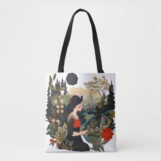 Fabric and Creativity Tote Bag (Front)