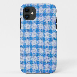 Fabric chequered pattern Case-Mate iPhone case
