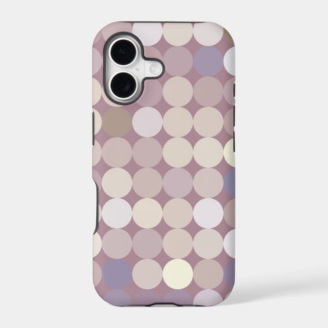 Fabric circles abstract pattern (Back)