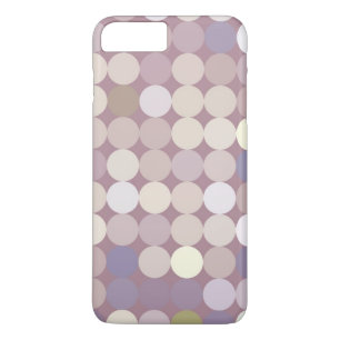 Fabric circles abstract pattern Case-Mate iPhone case