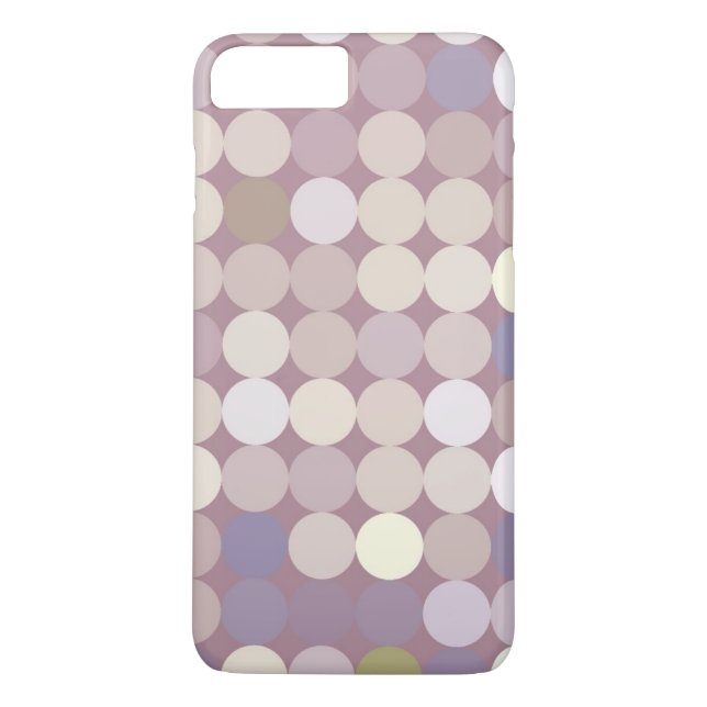 Fabric circles abstract pattern Case-Mate iPhone case (Back)