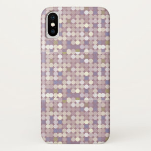 Fabric circles abstract pattern Case-Mate iPhone case