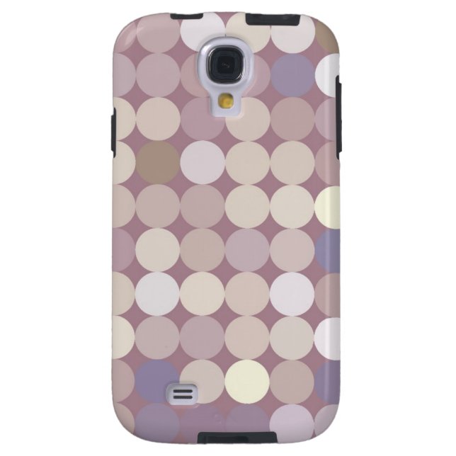 Fabric circles abstract pattern Case-Mate samsung galaxy case (Back)