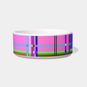 Fabric Cloth Colours Squares Bowl
