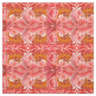Fabric - Coral Peony