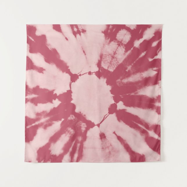 Fabric cotton tie dye pattern abstract backgrounda tapestry (Front)
