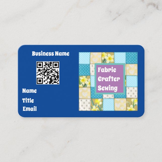Fabric Crafter Business Card (Front)