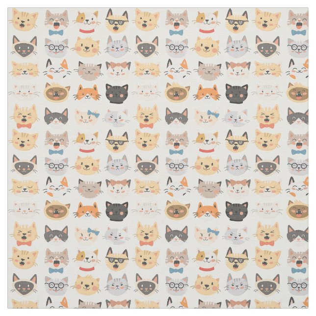 Fabric - Funny Face (Swatch)