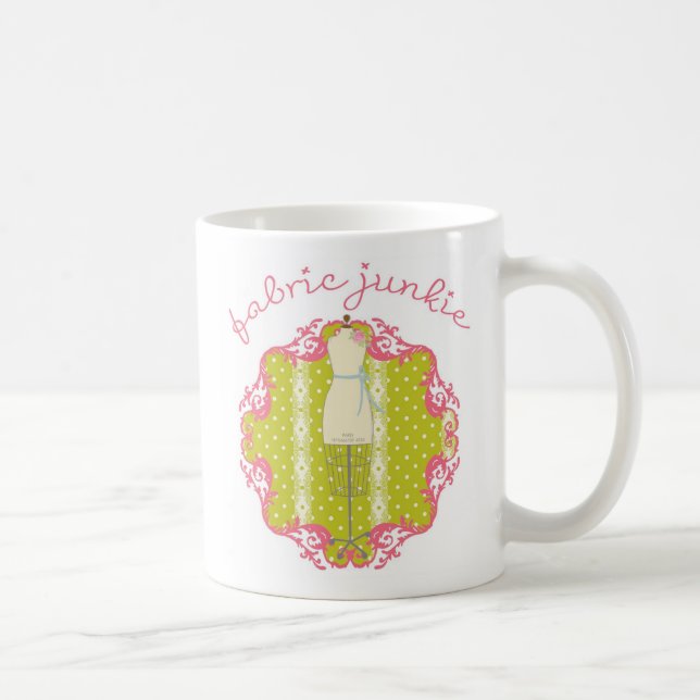 Fabric Junkie Mug (Right)