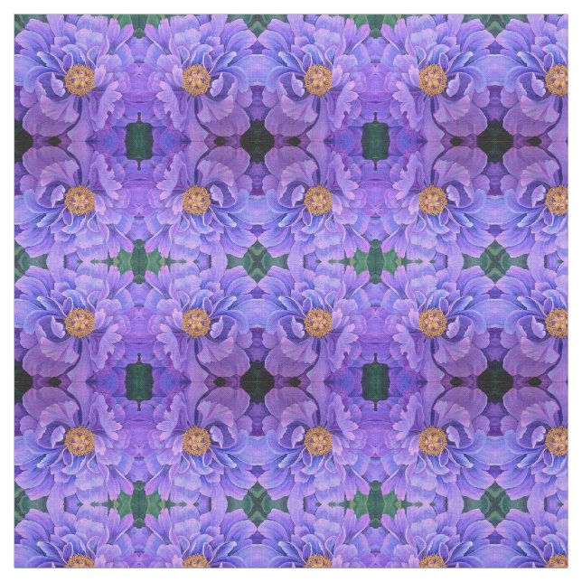 Fabric - Lavender Peony (Swatch)