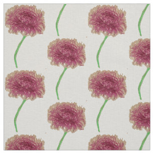 FABRIC MATERIAL CRAFT FLORAL STYLE 