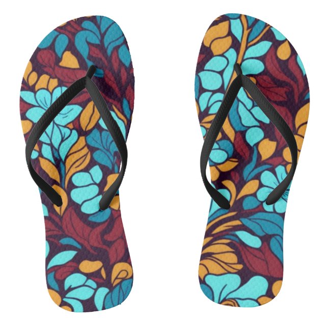 Fabric Pattern Jandals (Footbed)
